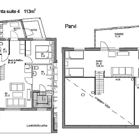 בית נופש Vuokatinranta 4 C By Interhome ווקאטי